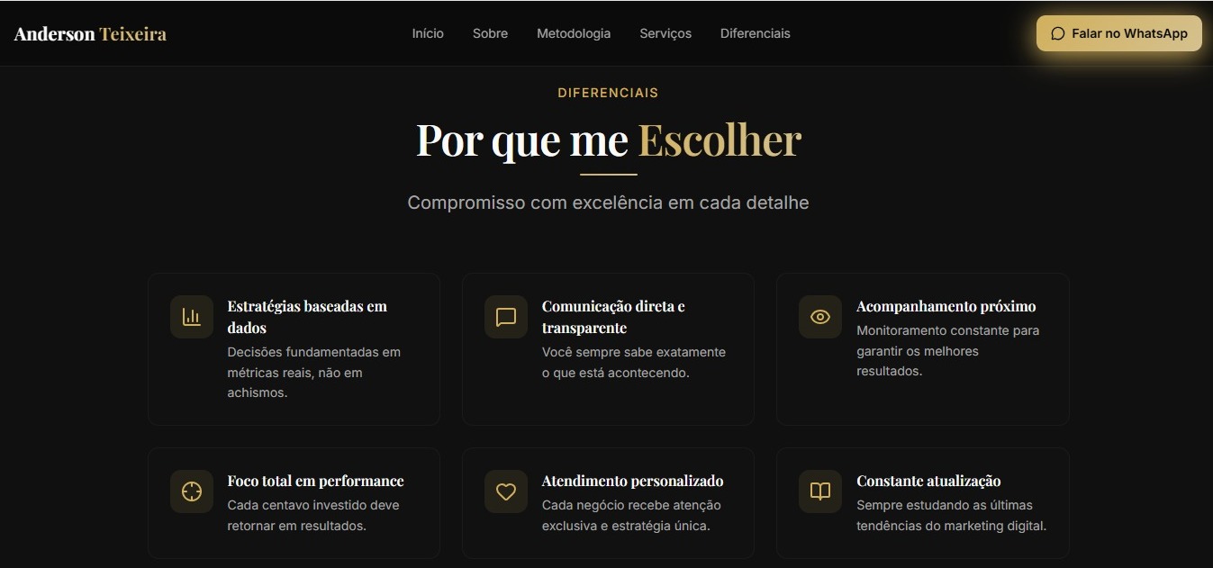 Anderson Teixeira — Gestor de Tráfego — tela 5