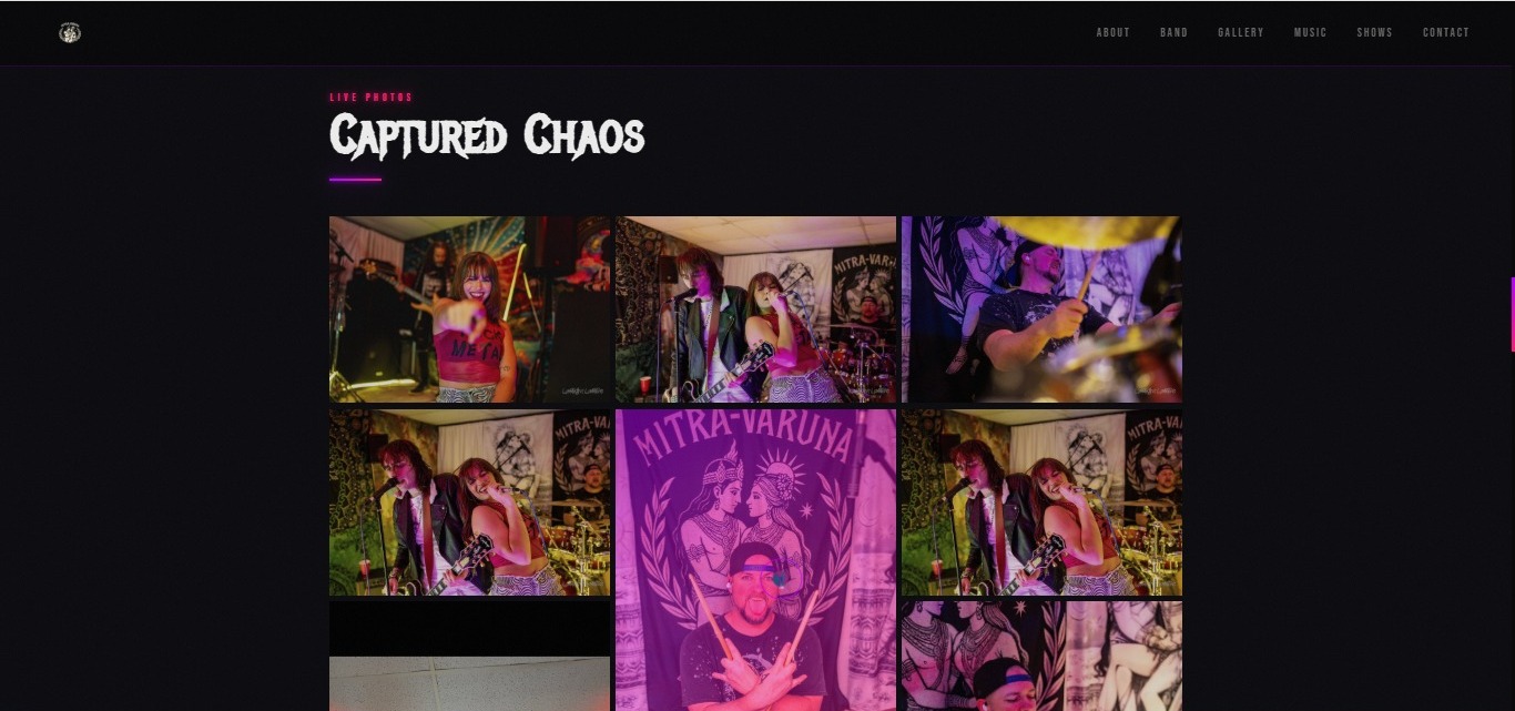 Gallery — Captured Chaos